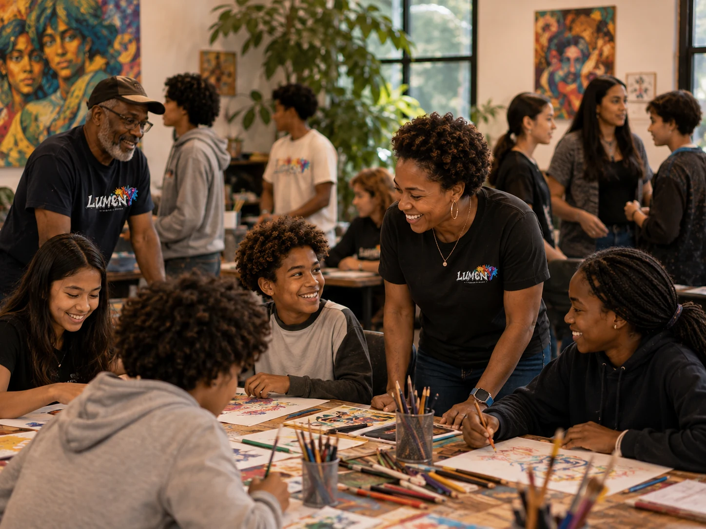 LUMEN community members creating opportunities for young people